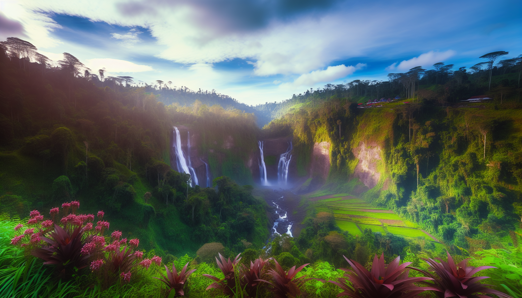 Enchanting Munduk Waterfalls