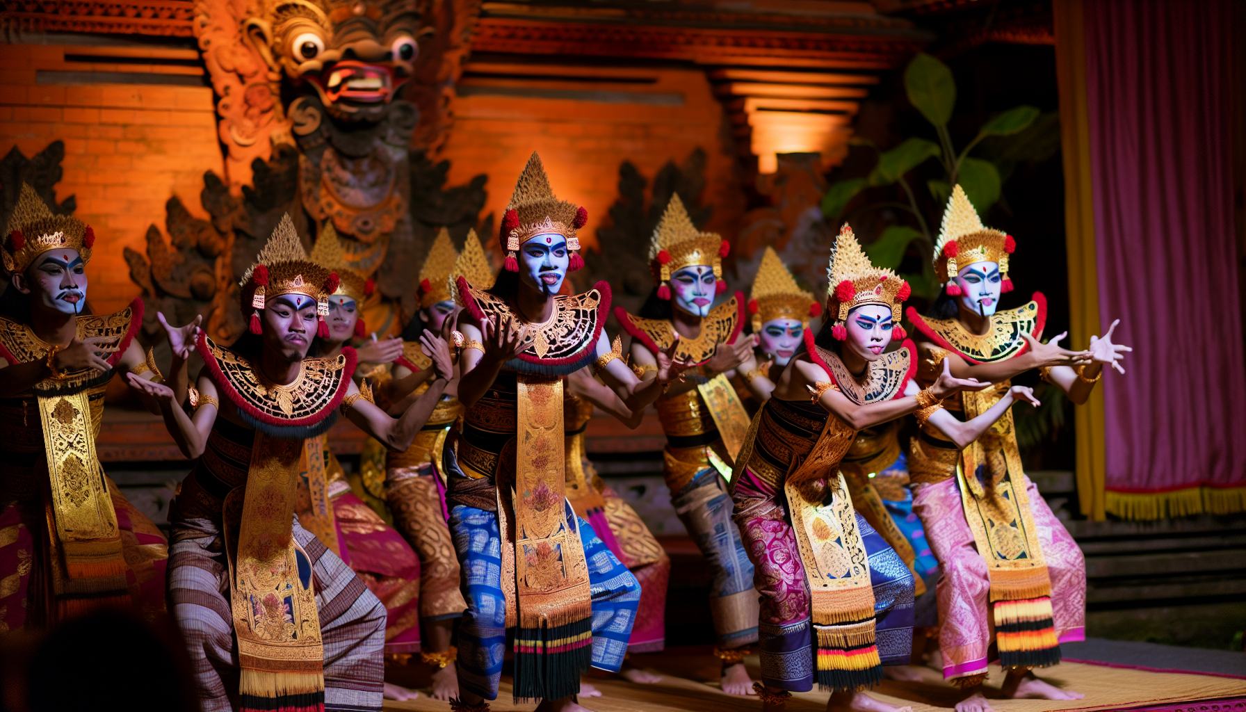 Traditional Balinese dance performance in Ubud